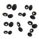 10 Pack of Black Snap Fastener Kit 