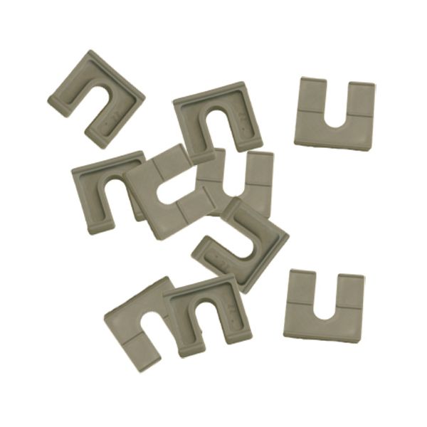 Jet Technologies Pontoon Boat Rail Spacers 7006 – 1.5 X 1.375 Inch Gray (10 Pack)