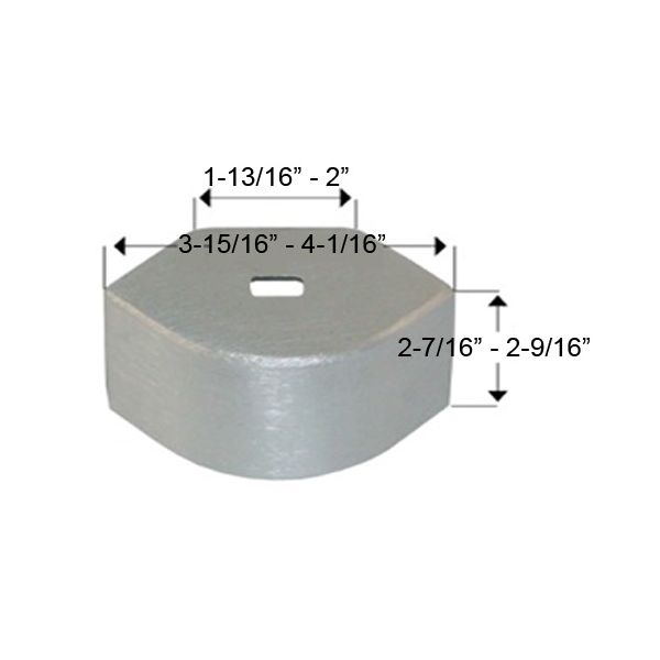 Corner Cap Casting 241 | Pontoon Specialists