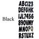 Letter & Number Registration Kit (Black)