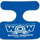 WOW Beach Bronco Saddle Float (Blue)