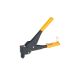 Riveter with handle open