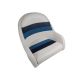 White/Navy/Blue Bucket Seat
