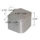 Corner Cap Casting MH1 (Measurements)