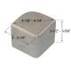 Corner Cap Casting 416 (Measurements)