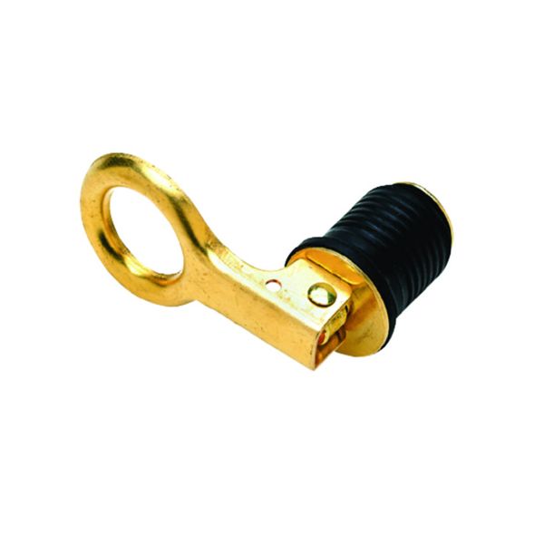 Brass Snap Handle Drain Plug Pontoon Specialists