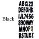 Letter & Number Registration Kit (Black)