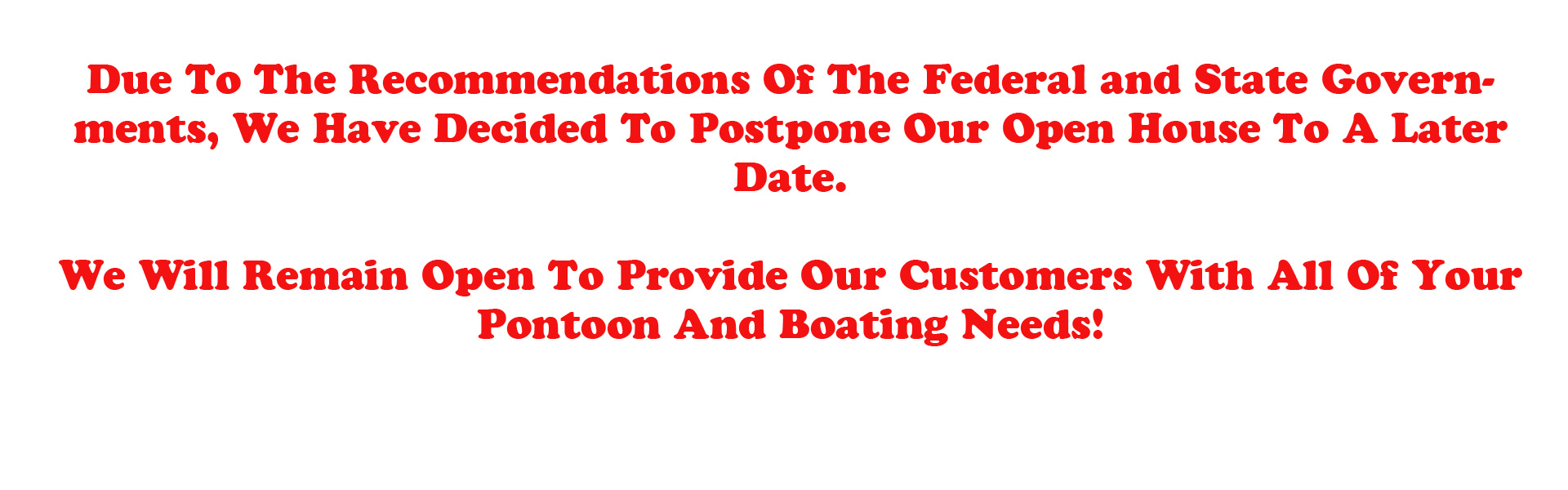 Pontoon Federal
